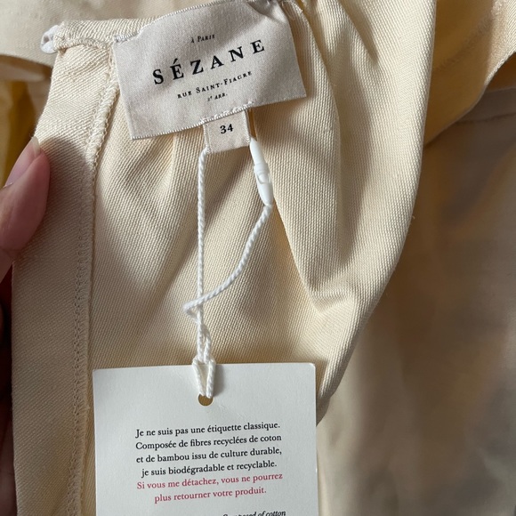 ✨NWT Sezane Penelope Jumpsuit - Picture 4 of 5